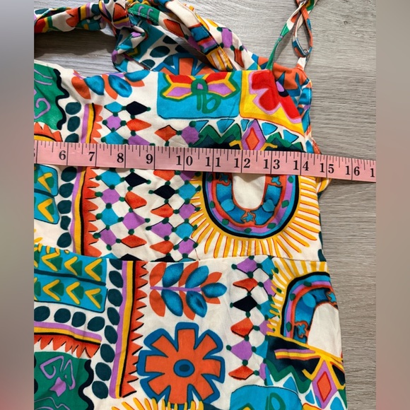 Multicolor Floral Patchwork Maxi Dress - Picture 4 of 6